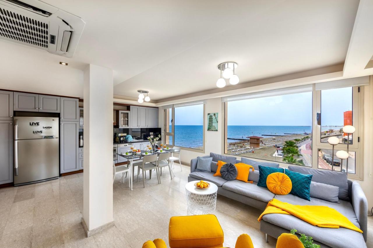 Mackenzie Beachfront Eftyhia Suite Lárnaka Kültér fotó